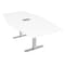 Skutchi Designs 45.25 in W, 71.5 in L, 29 in H, Engineered Wood Top, White HAR-HEX.IR-46x72-T-ELEC-XD09 - alternate 1
